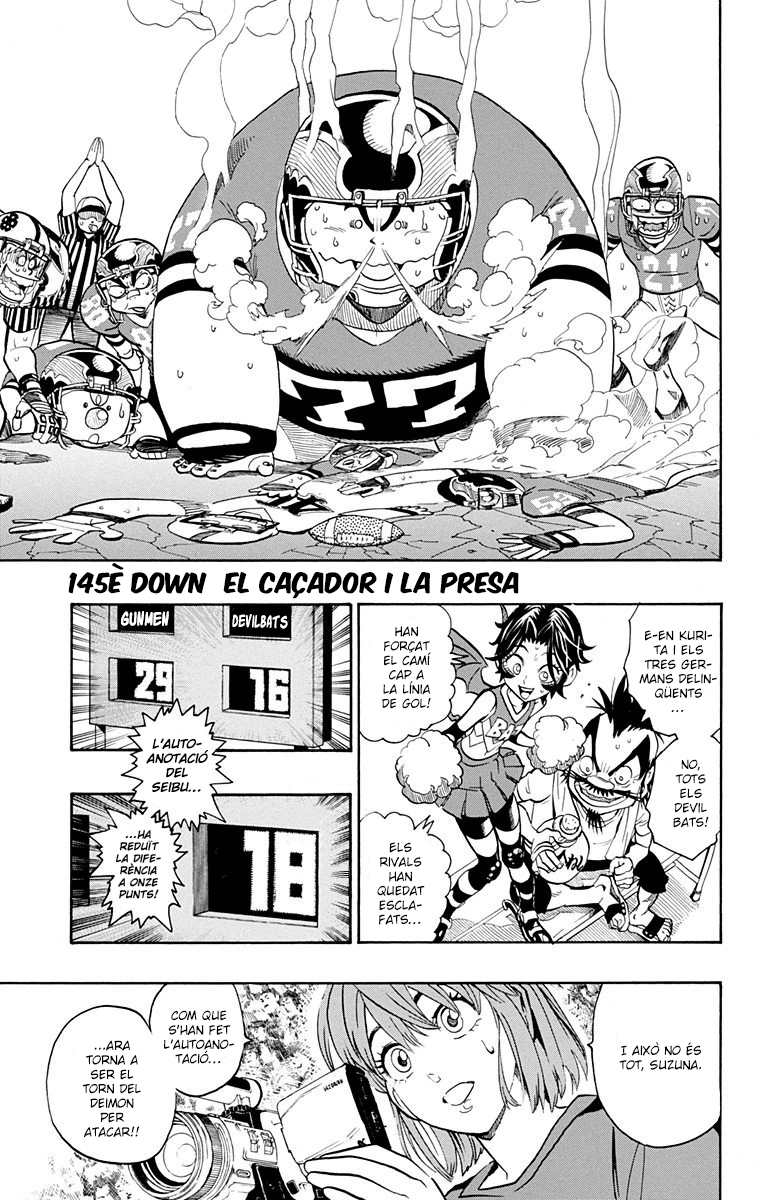 Read Eyeshield 21 CAT Manga Online