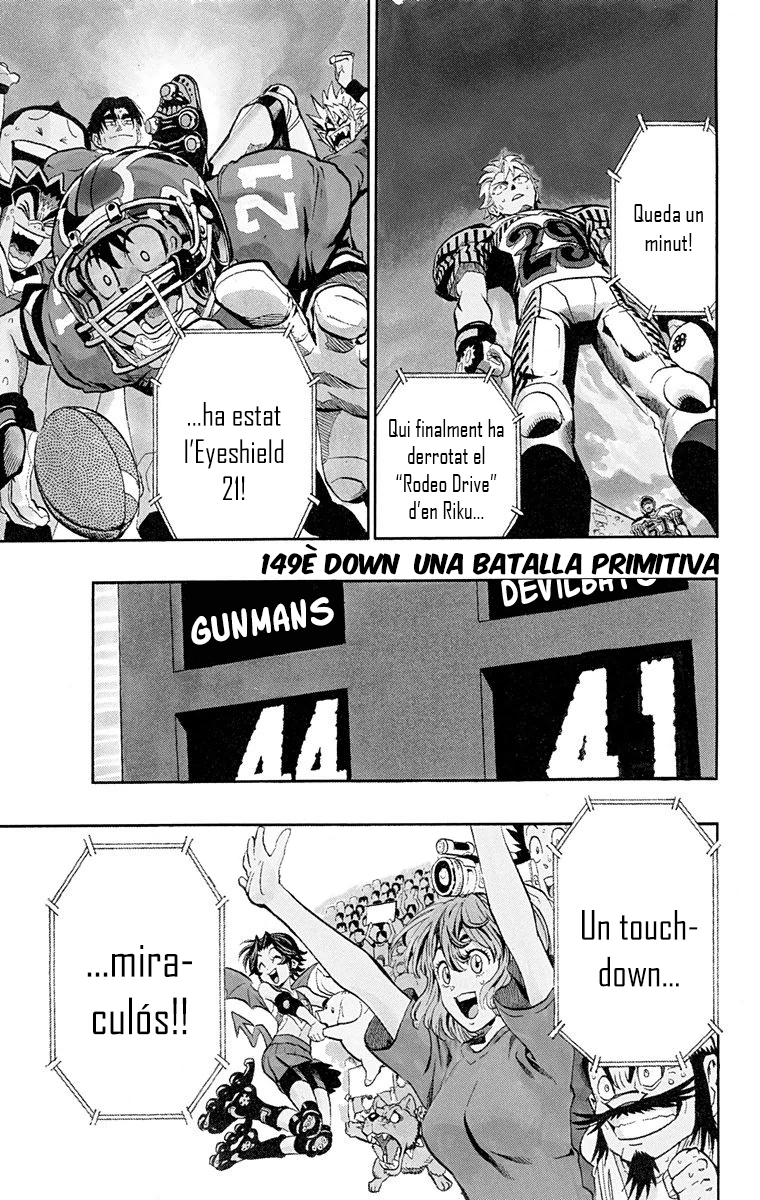 Read Eyeshield 21 CAT Manga Online