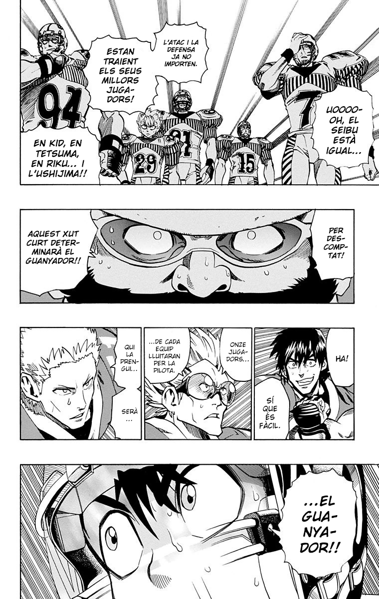 Read Eyeshield 21 CAT Manga Online