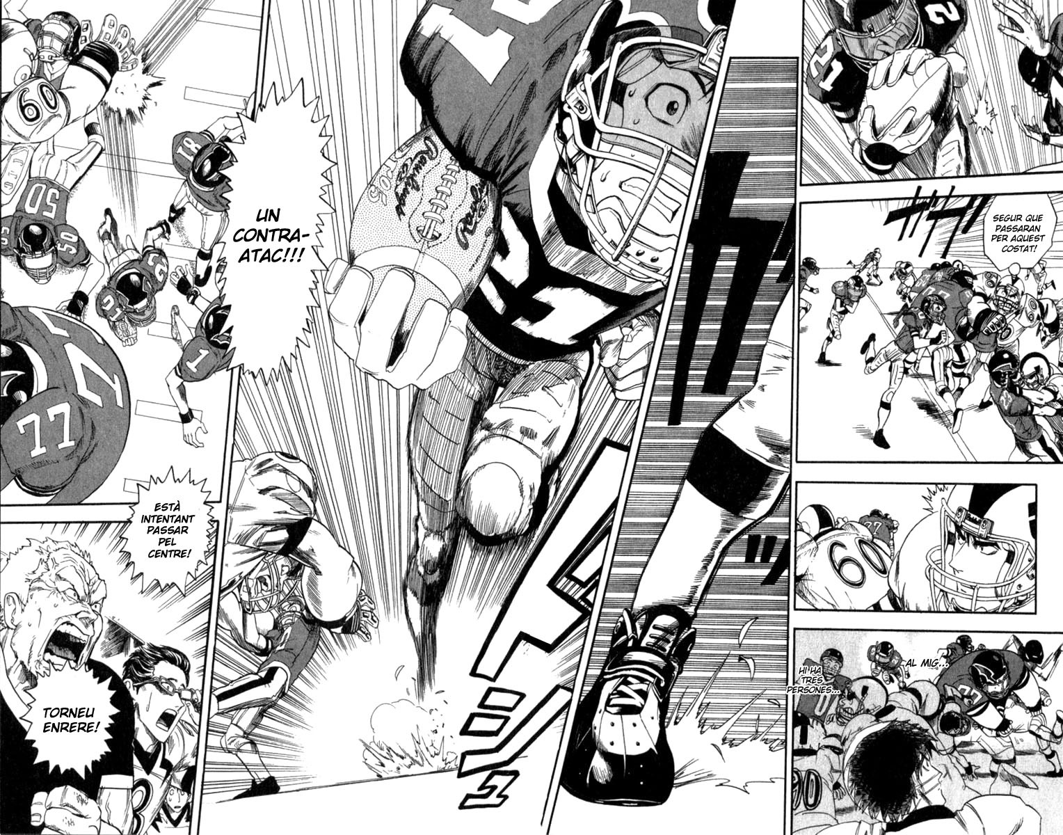 Read Eyeshield 21 CAT Manga Online