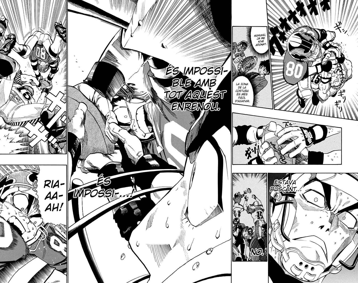Read Eyeshield 21 CAT Manga Online