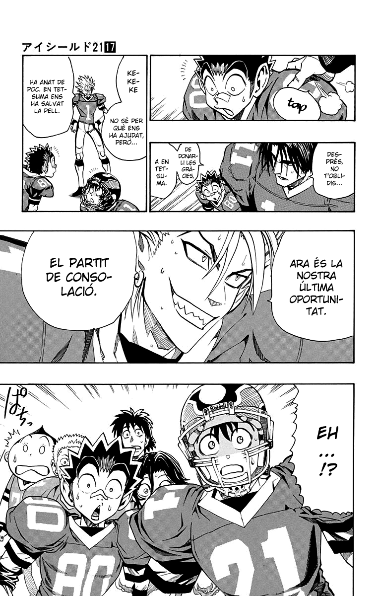Read Eyeshield 21 CAT Manga Online