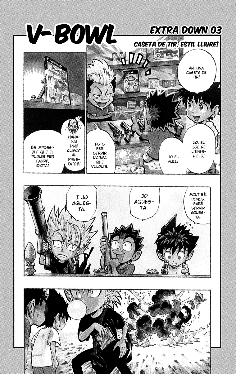 Read Eyeshield 21 CAT Manga Online
