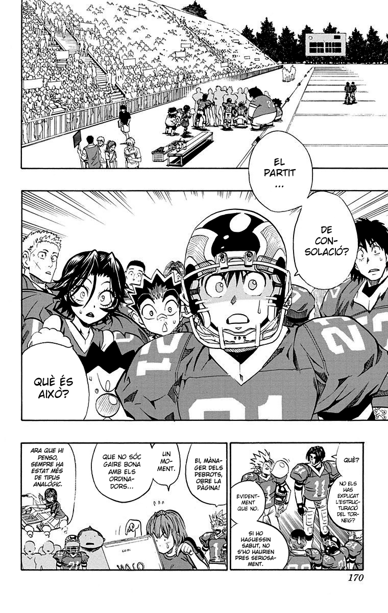 Read Eyeshield 21 CAT Manga Online