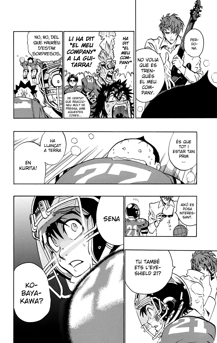 Read Eyeshield 21 CAT Manga Online