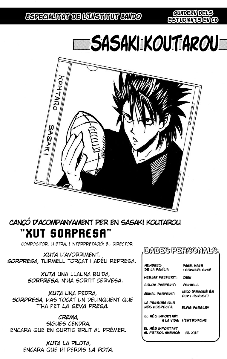 Read Eyeshield 21 CAT Manga Online