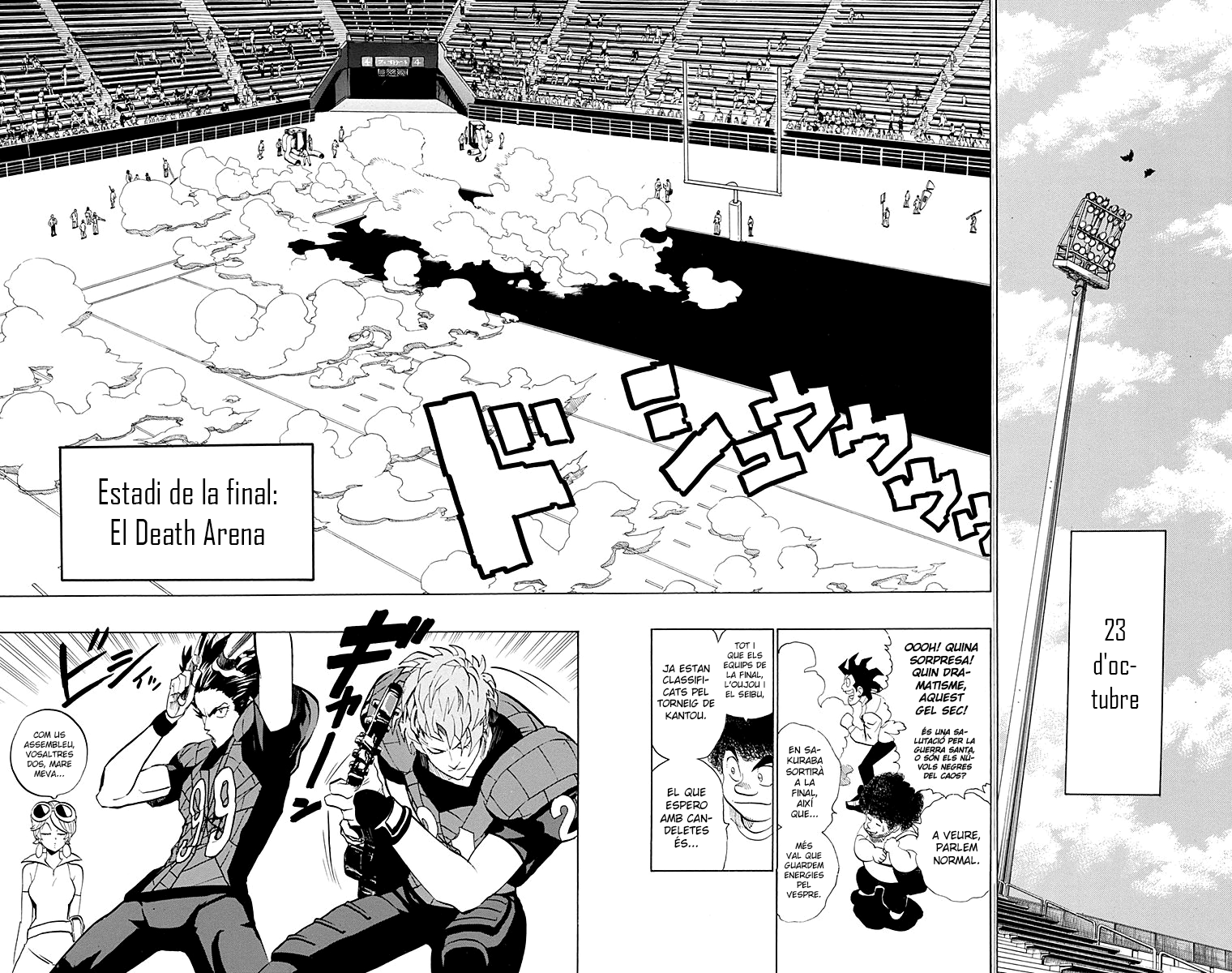 Read Eyeshield 21 CAT Manga Online