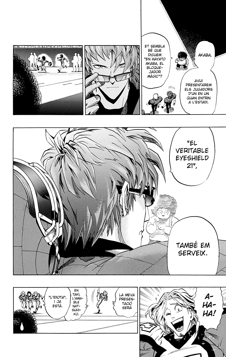 Read Eyeshield 21 CAT Manga Online