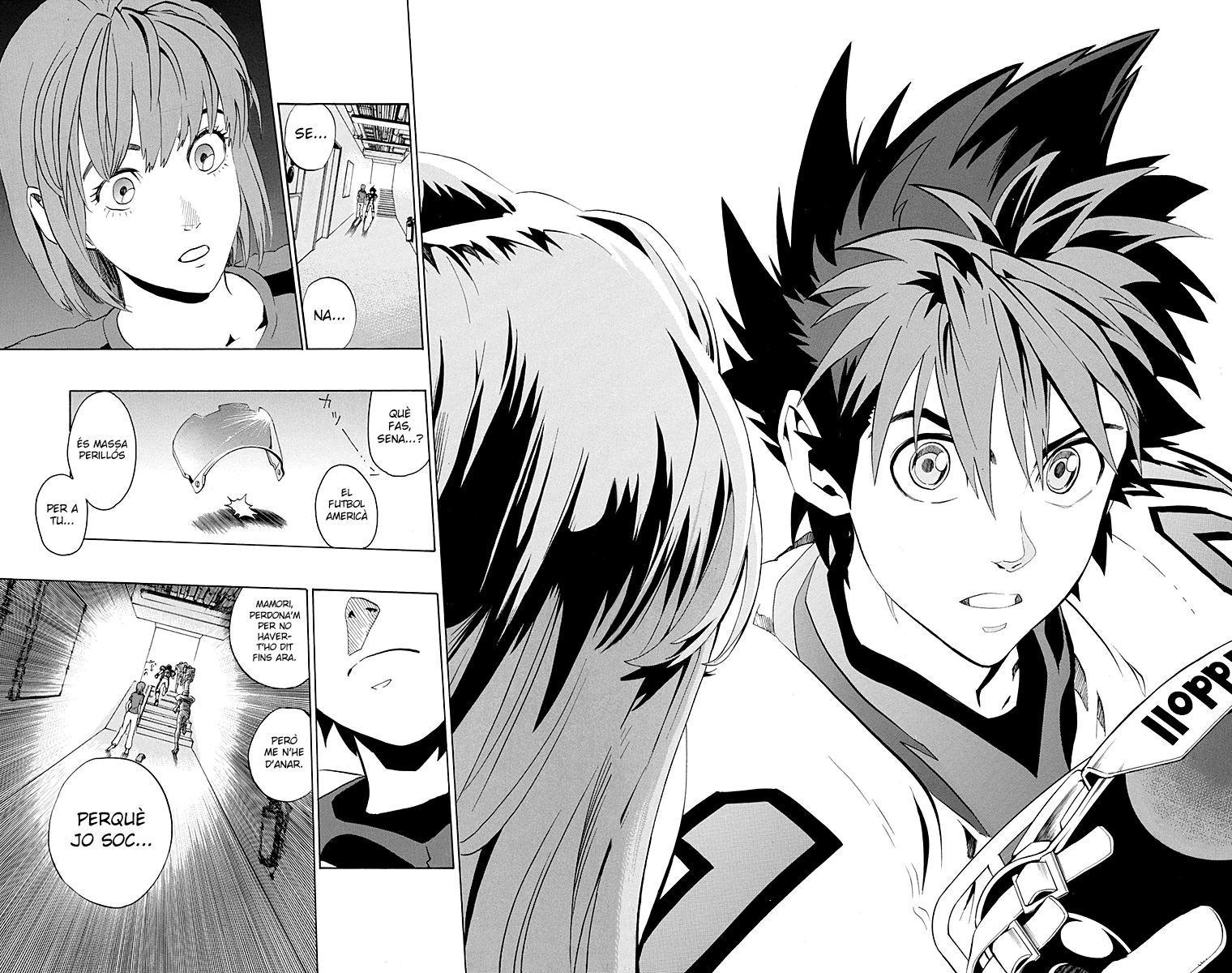 Read Eyeshield 21 CAT Manga Online