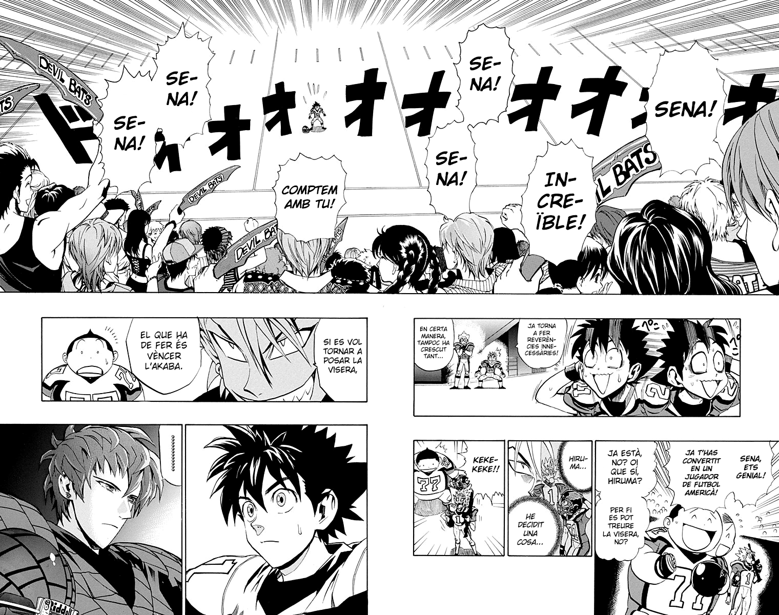 Read Eyeshield 21 CAT Manga Online