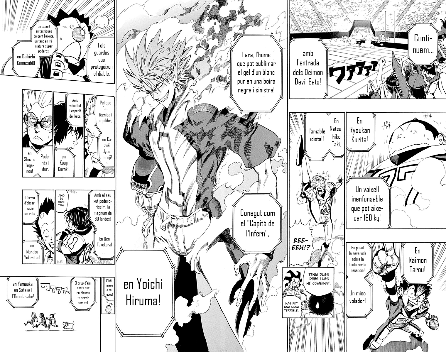 Read Eyeshield 21 CAT Manga Online