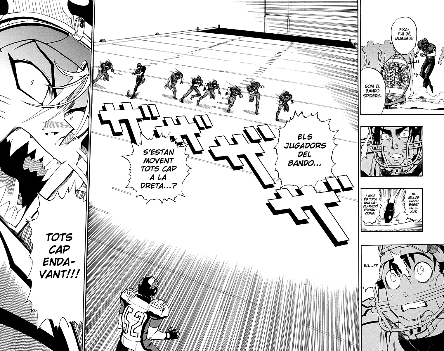 Read Eyeshield 21 CAT Manga Online