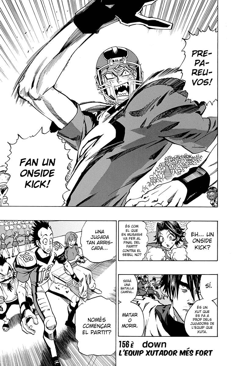 Read Eyeshield 21 CAT Manga Online