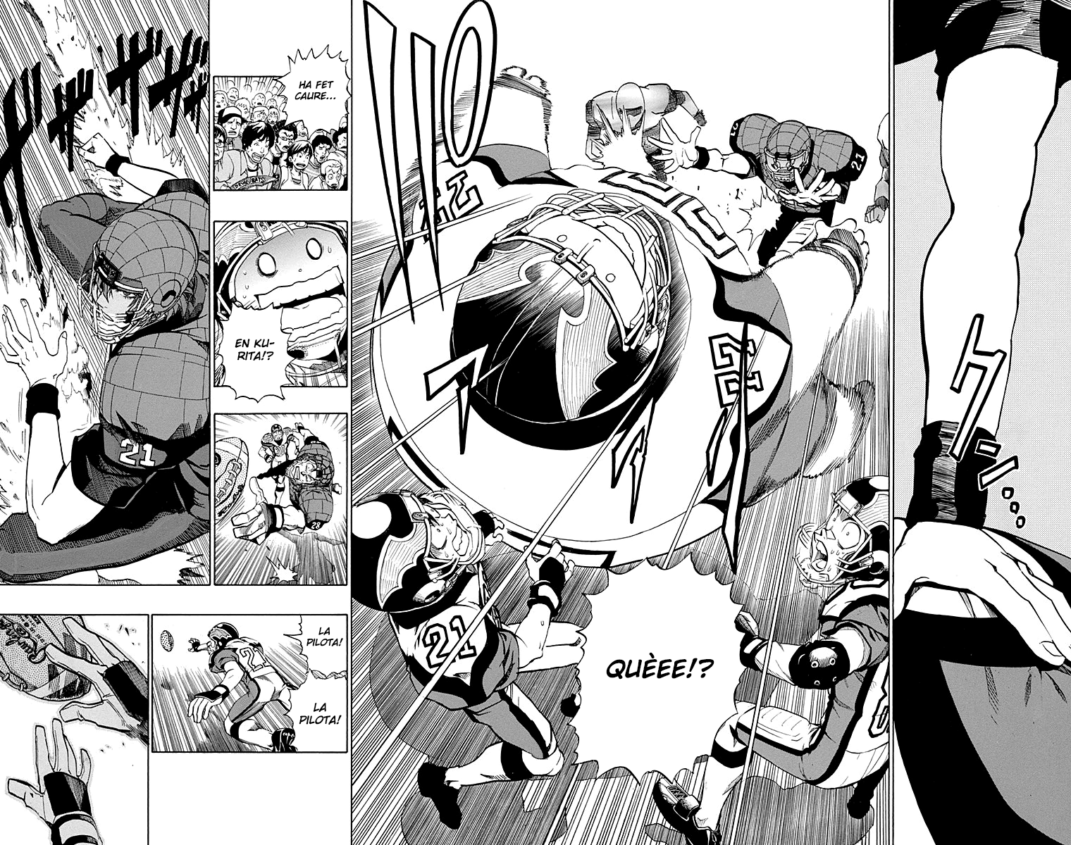 Read Eyeshield 21 CAT Manga Online