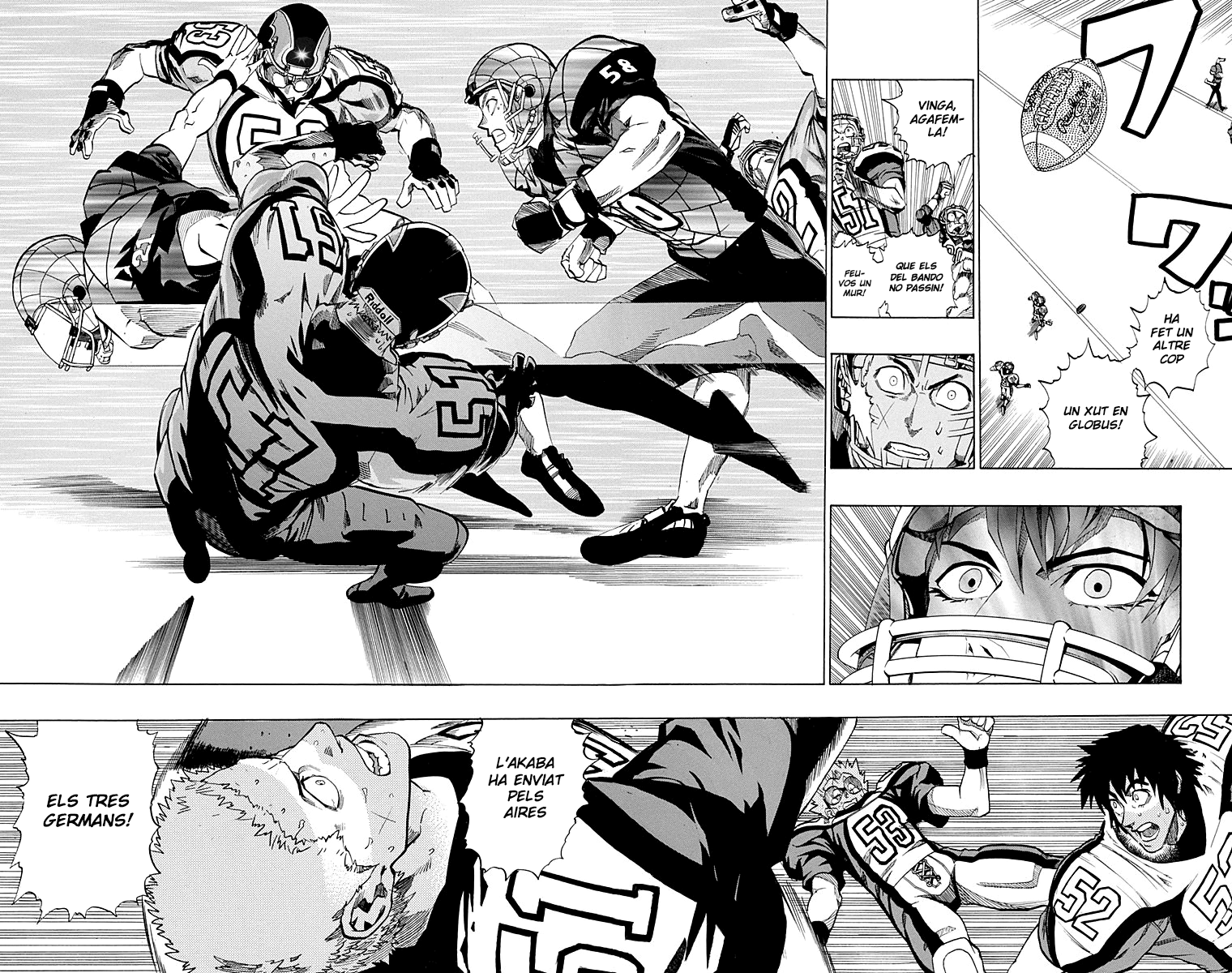 Read Eyeshield 21 CAT Manga Online