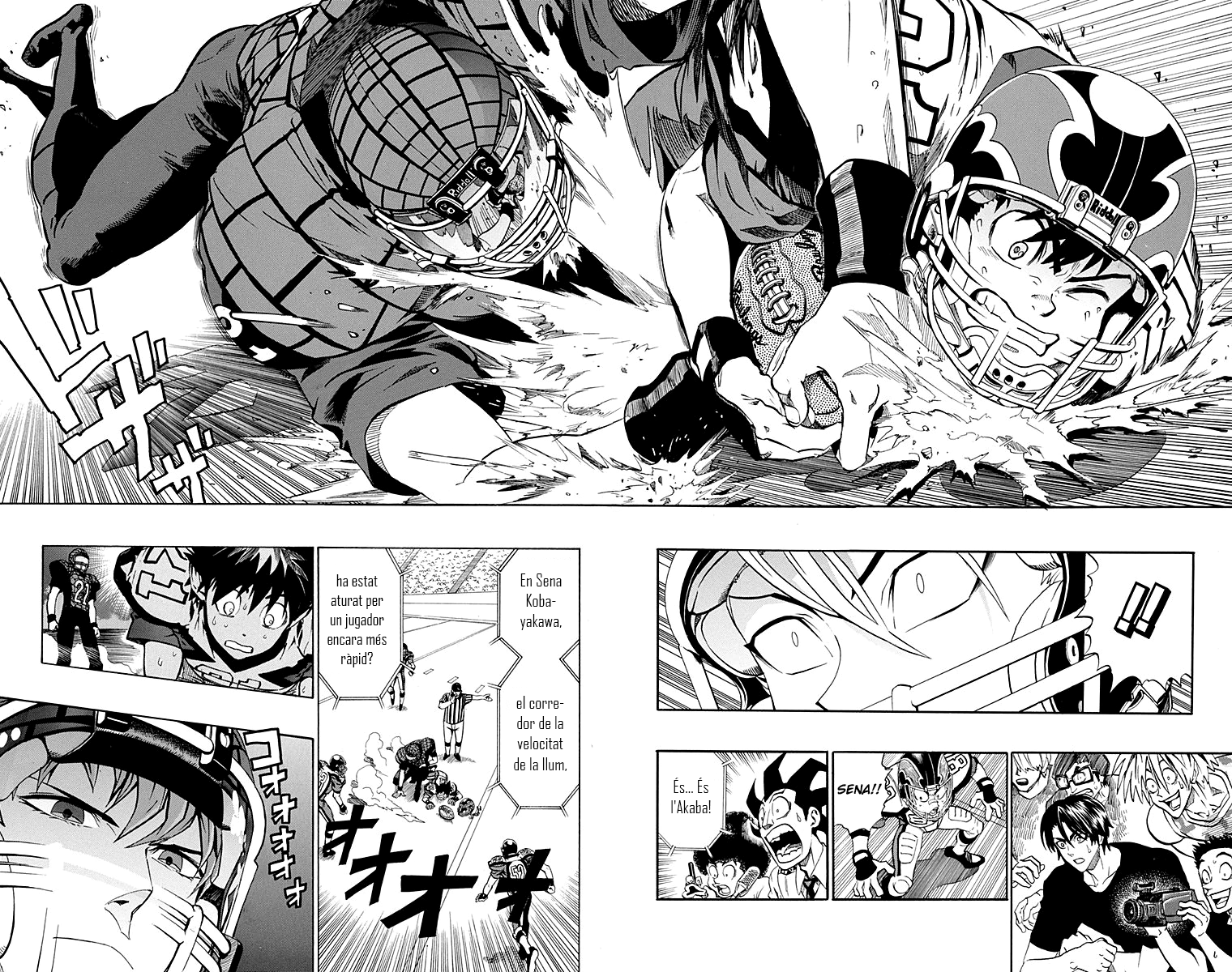 Read Eyeshield 21 CAT Manga Online