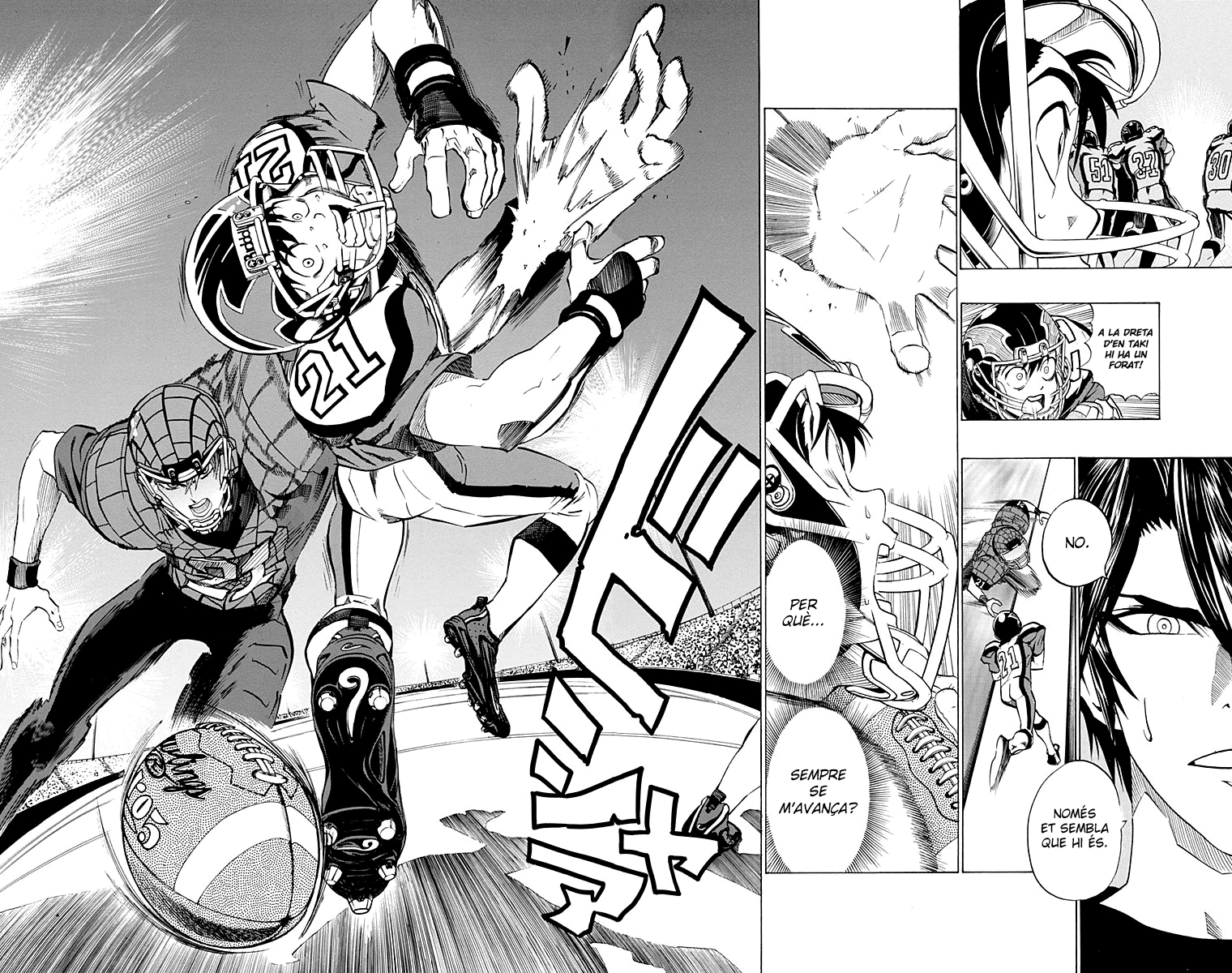 Read Eyeshield 21 CAT Manga Online