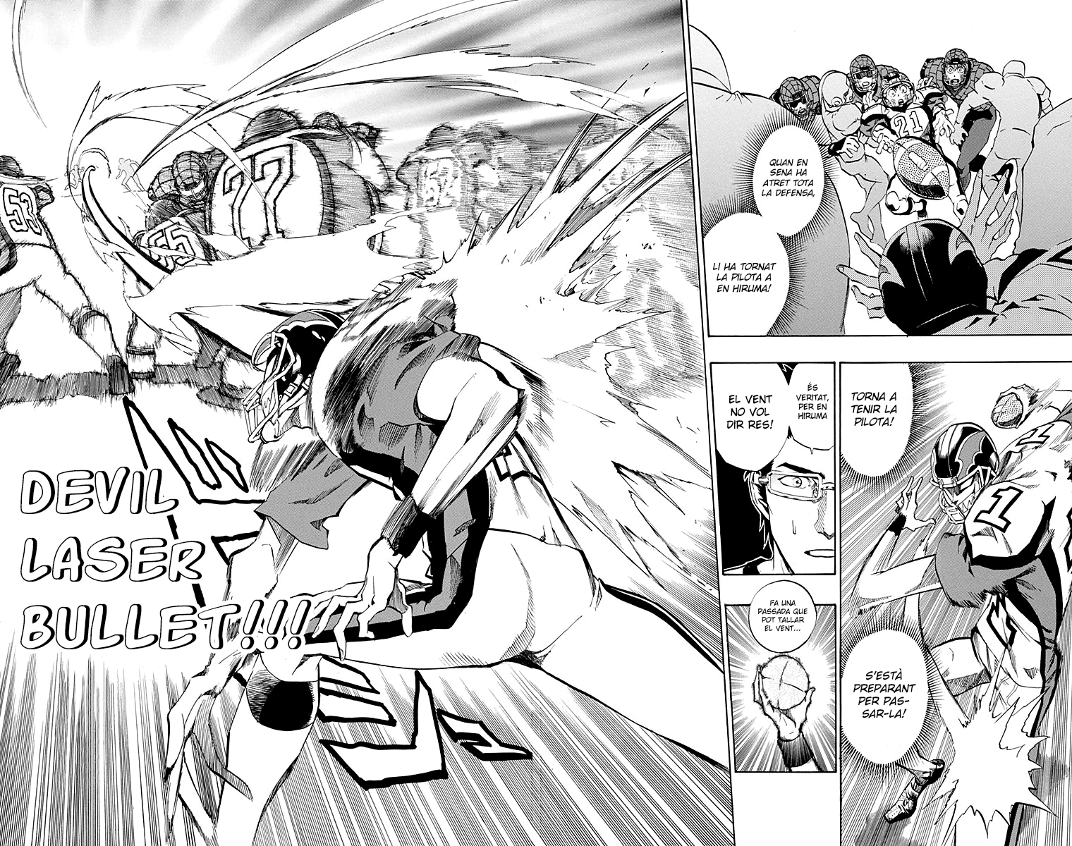 Read Eyeshield 21 CAT Manga Online