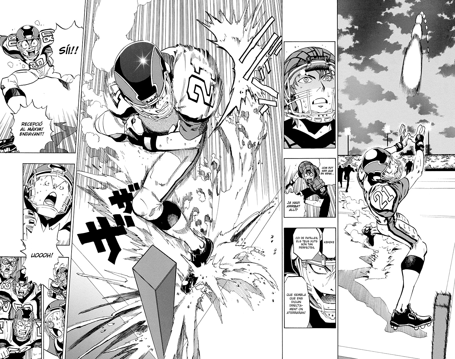 Read Eyeshield 21 CAT Manga Online