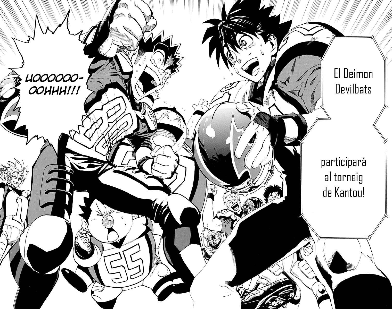Read Eyeshield 21 CAT Manga Online