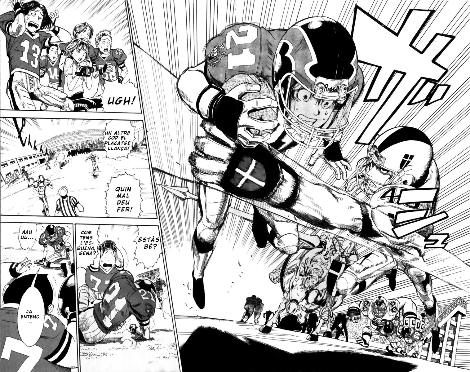 Read Eyeshield 21 CAT Manga Online