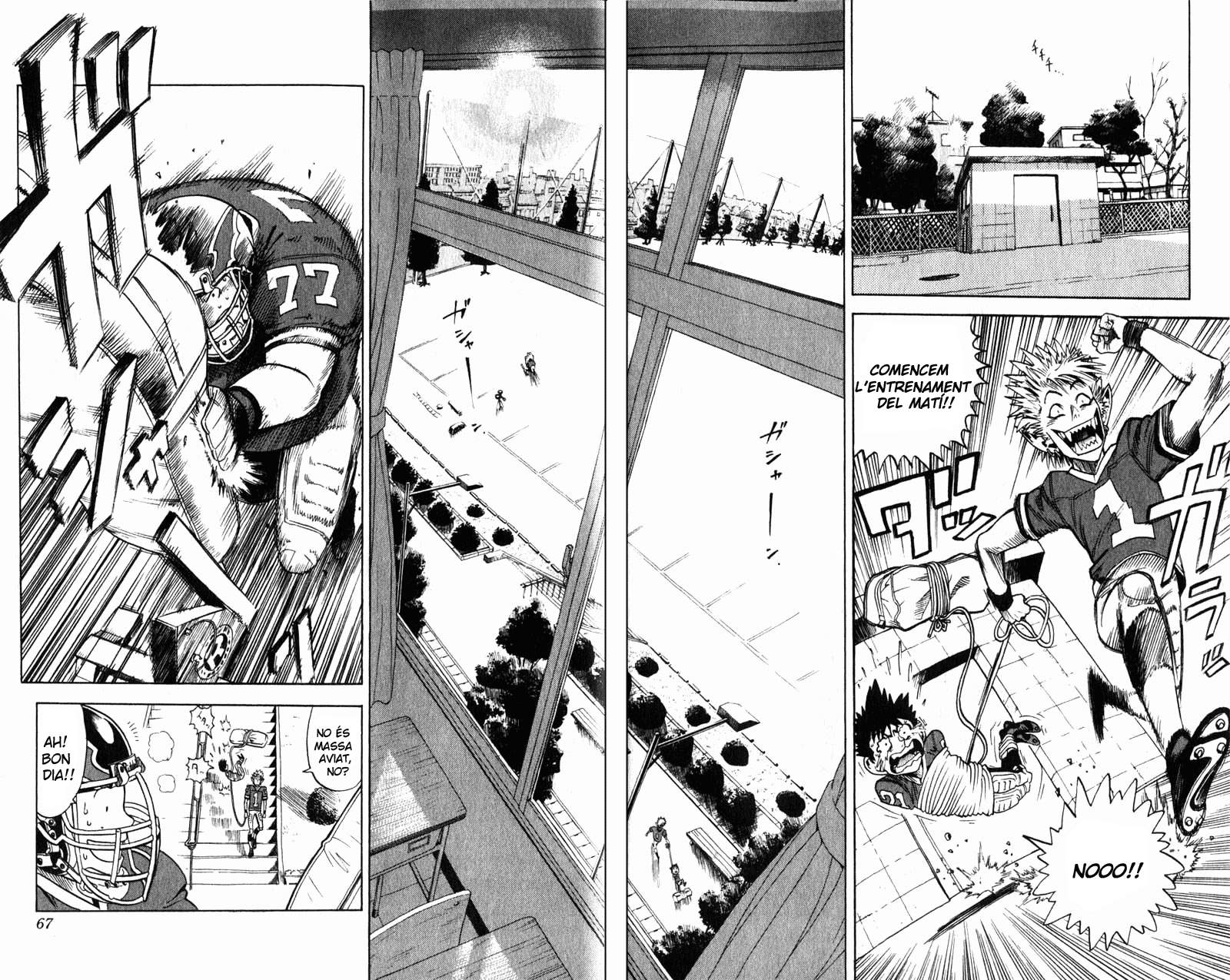 Read Eyeshield 21 CAT Manga Online