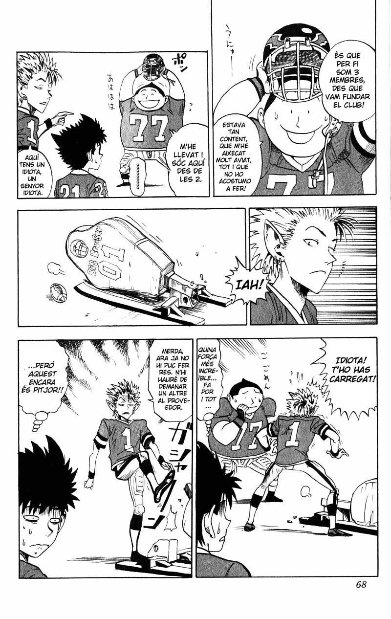 Read Eyeshield 21 CAT Manga Online