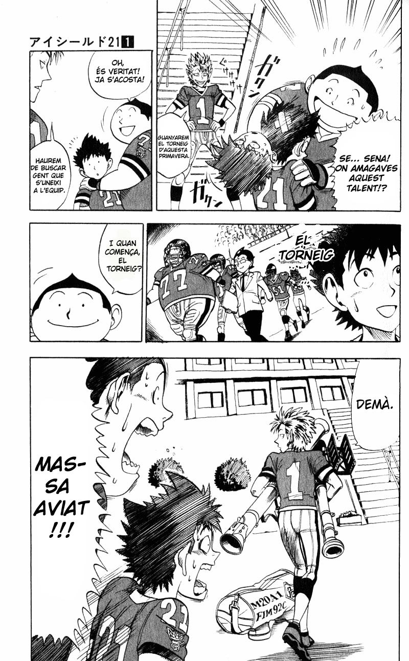 Read Eyeshield 21 CAT Manga Online