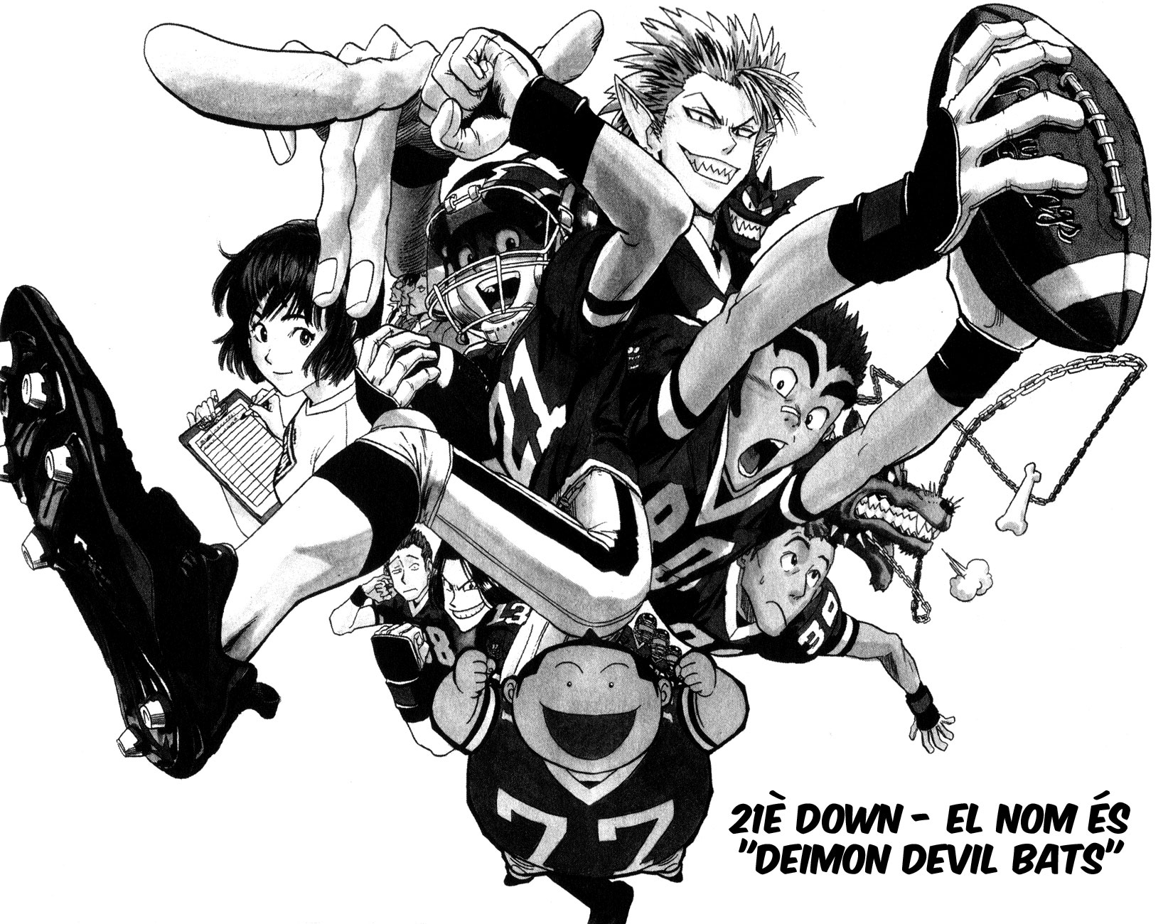 Read Eyeshield 21 CAT Manga Online