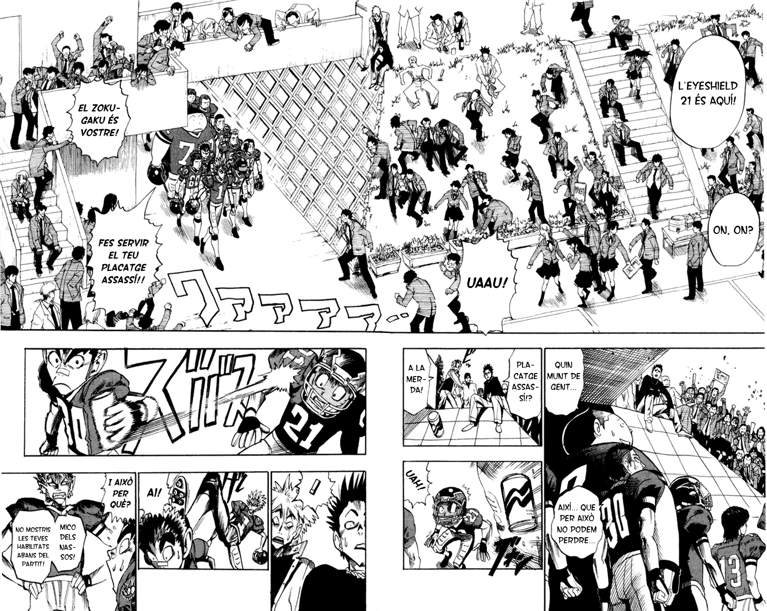 Read Eyeshield 21 CAT Manga Online