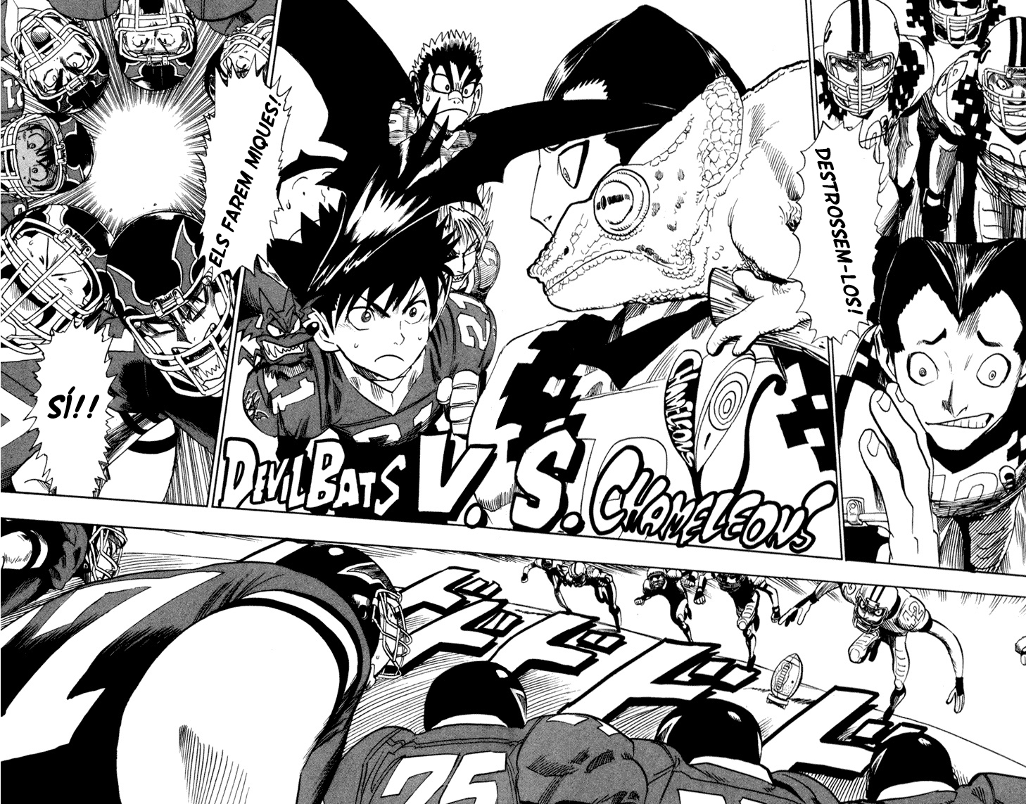 Read Eyeshield 21 CAT Manga Online