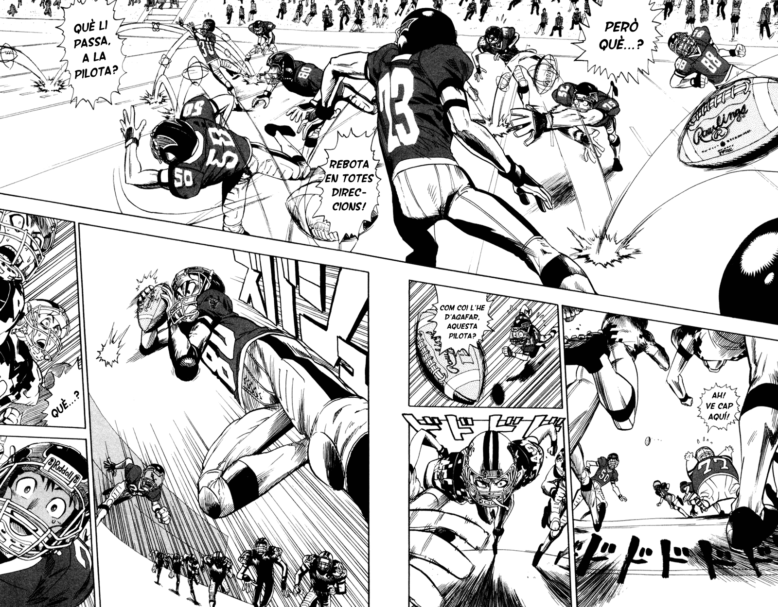 Read Eyeshield 21 CAT Manga Online