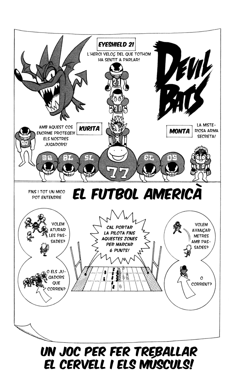 Read Eyeshield 21 CAT Manga Online