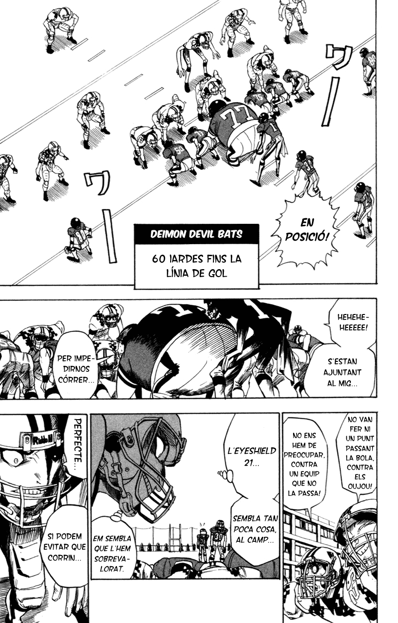 Read Eyeshield 21 CAT Manga Online