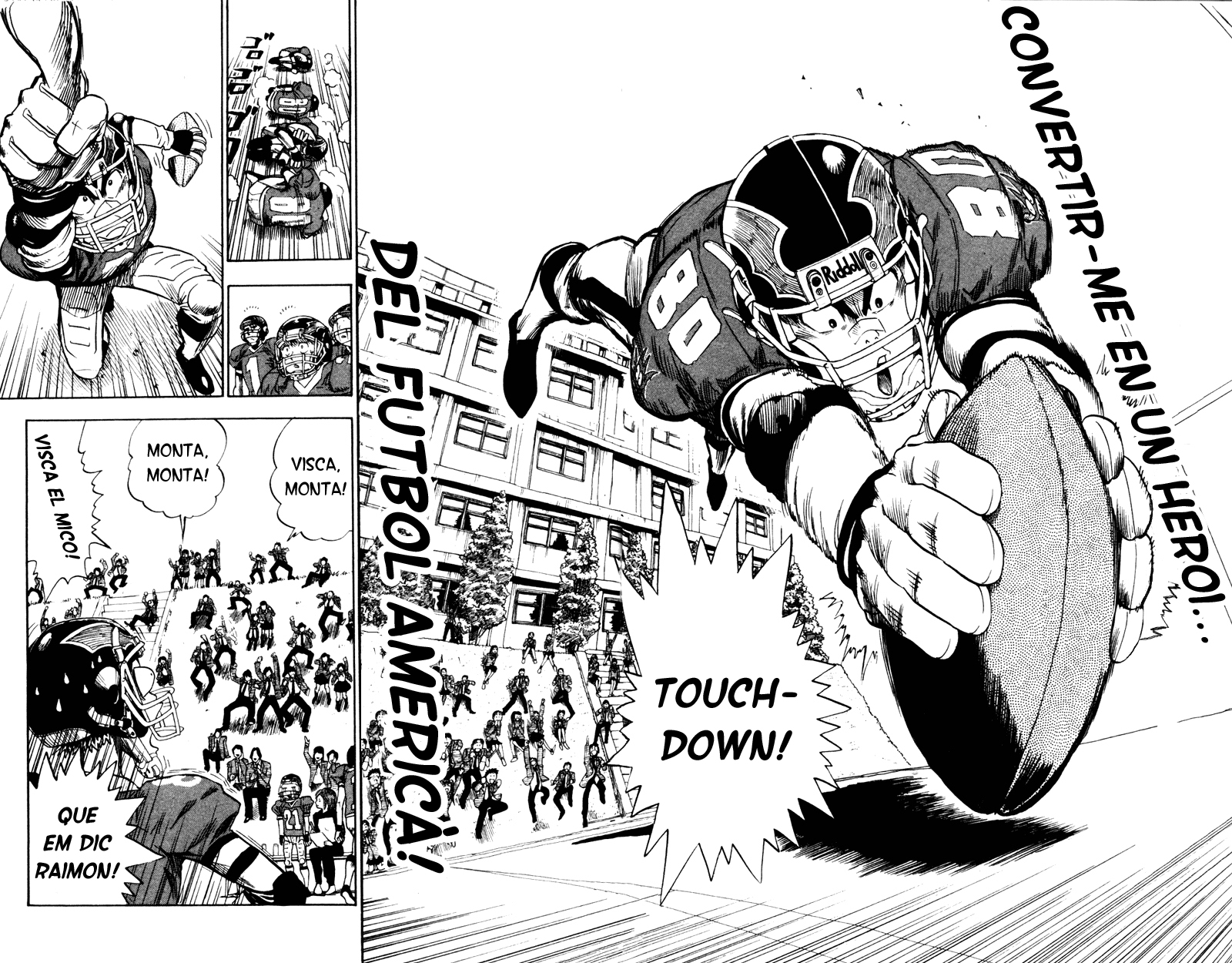 Read Eyeshield 21 CAT Manga Online