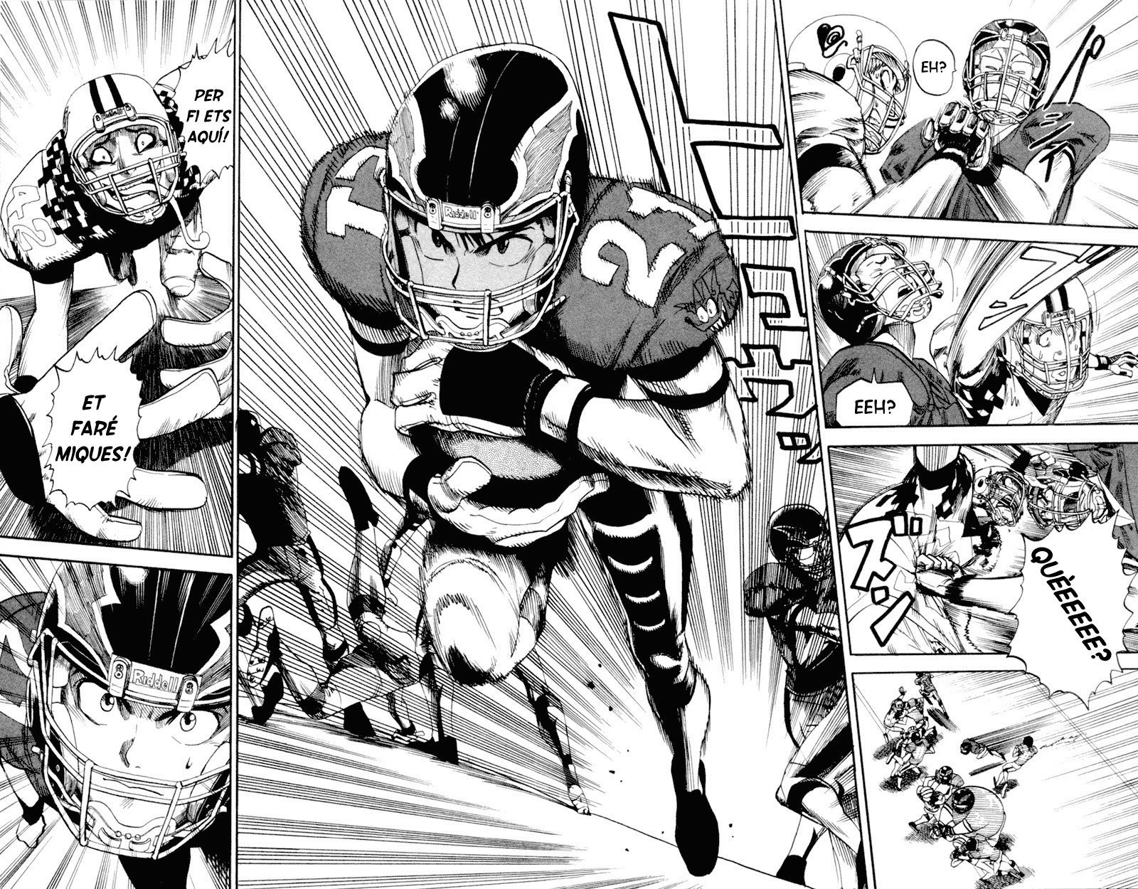 Read Eyeshield 21 CAT Manga Online
