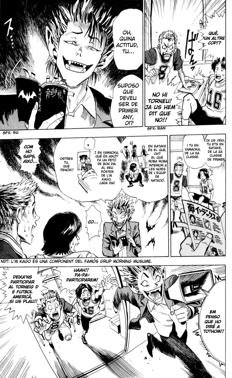 Read Eyeshield 21 CAT Manga Online