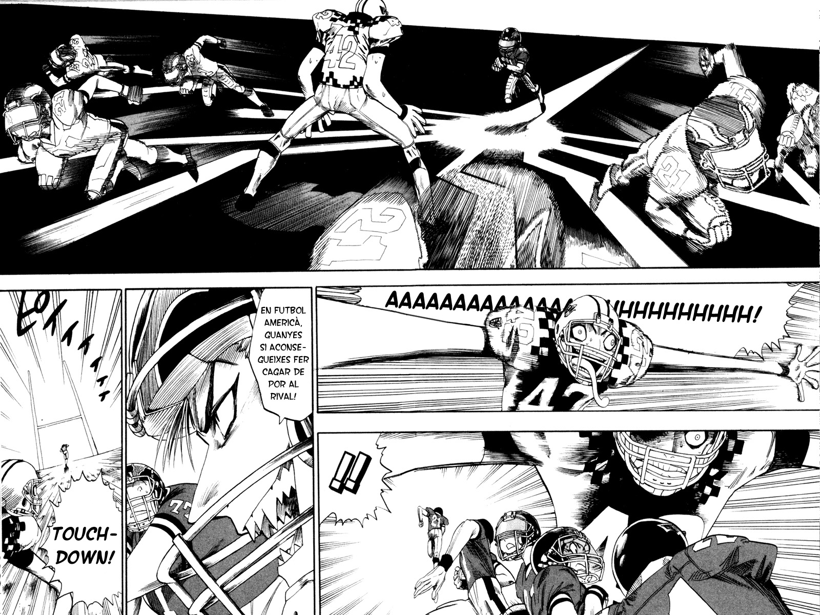 Read Eyeshield 21 CAT Manga Online