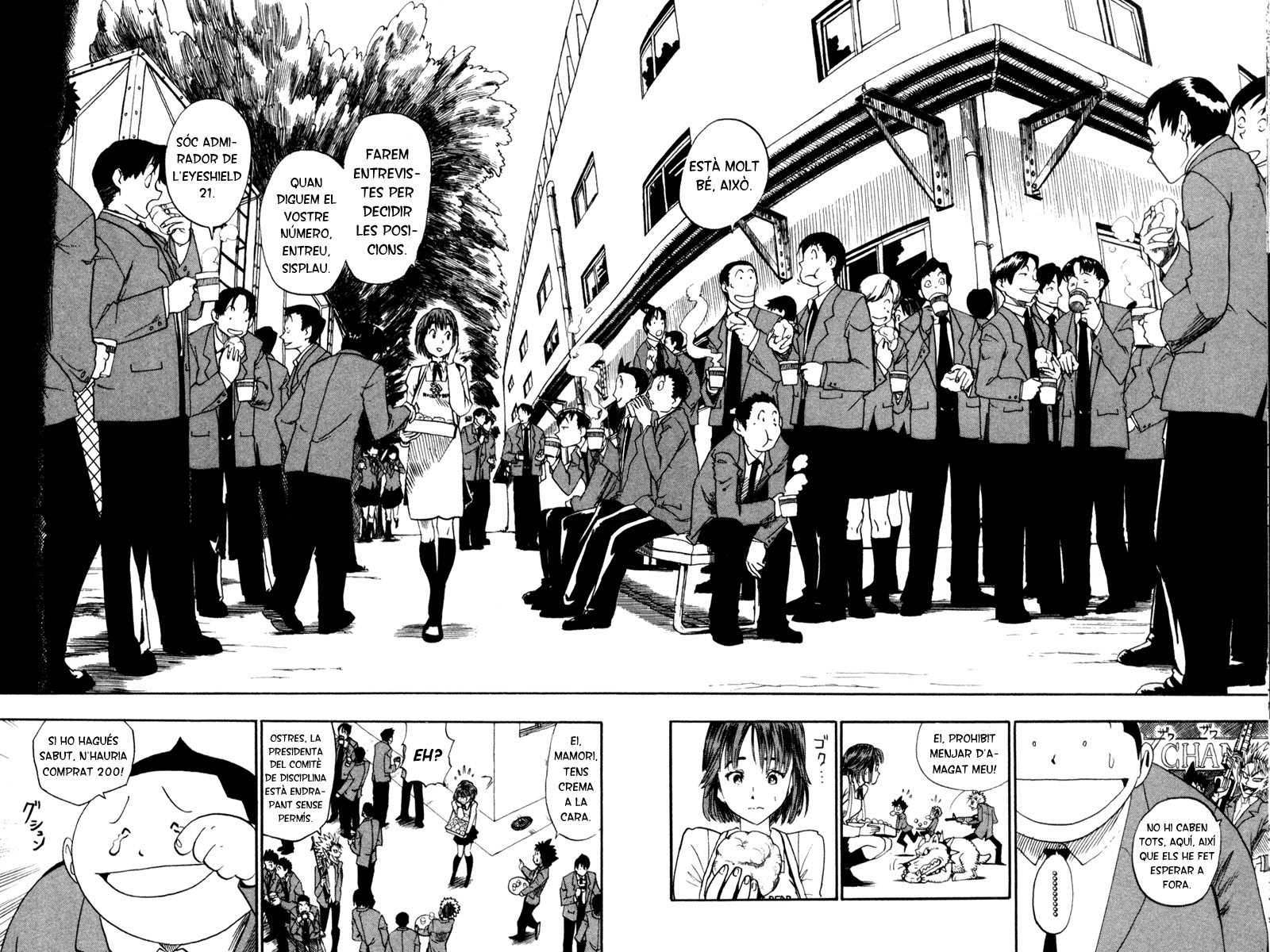 Read Eyeshield 21 CAT Manga Online