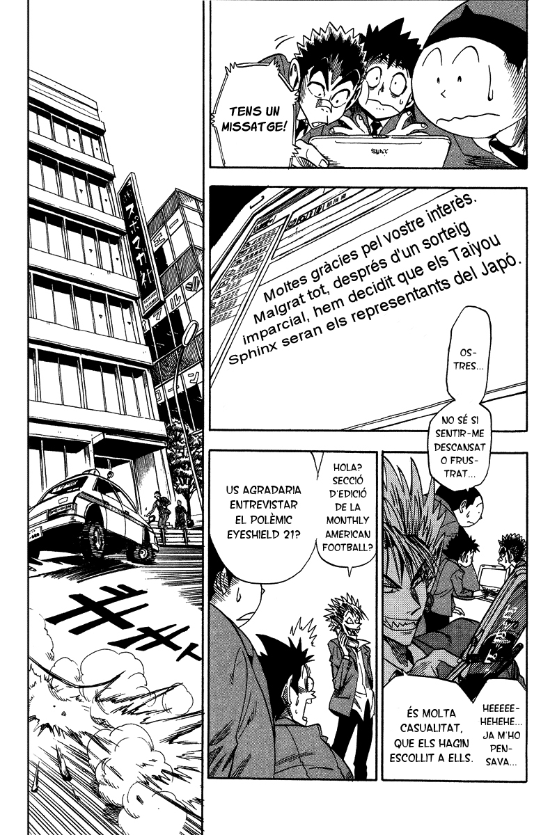 Read Eyeshield 21 CAT Manga Online