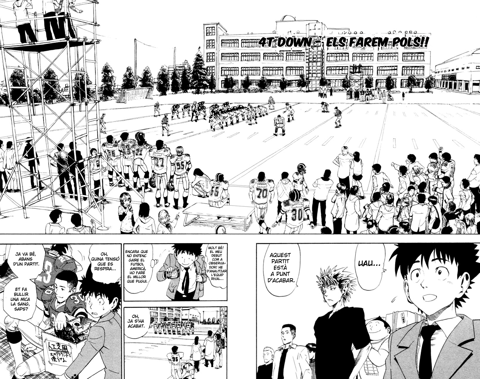 Read Eyeshield 21 CAT Manga Online