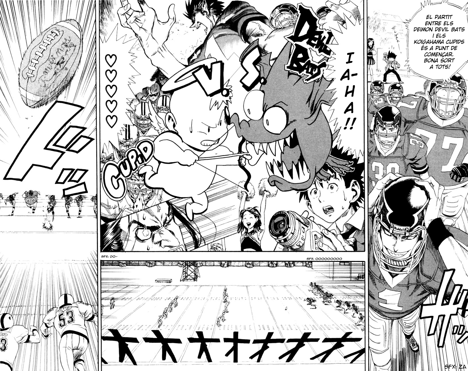 Read Eyeshield 21 CAT Manga Online
