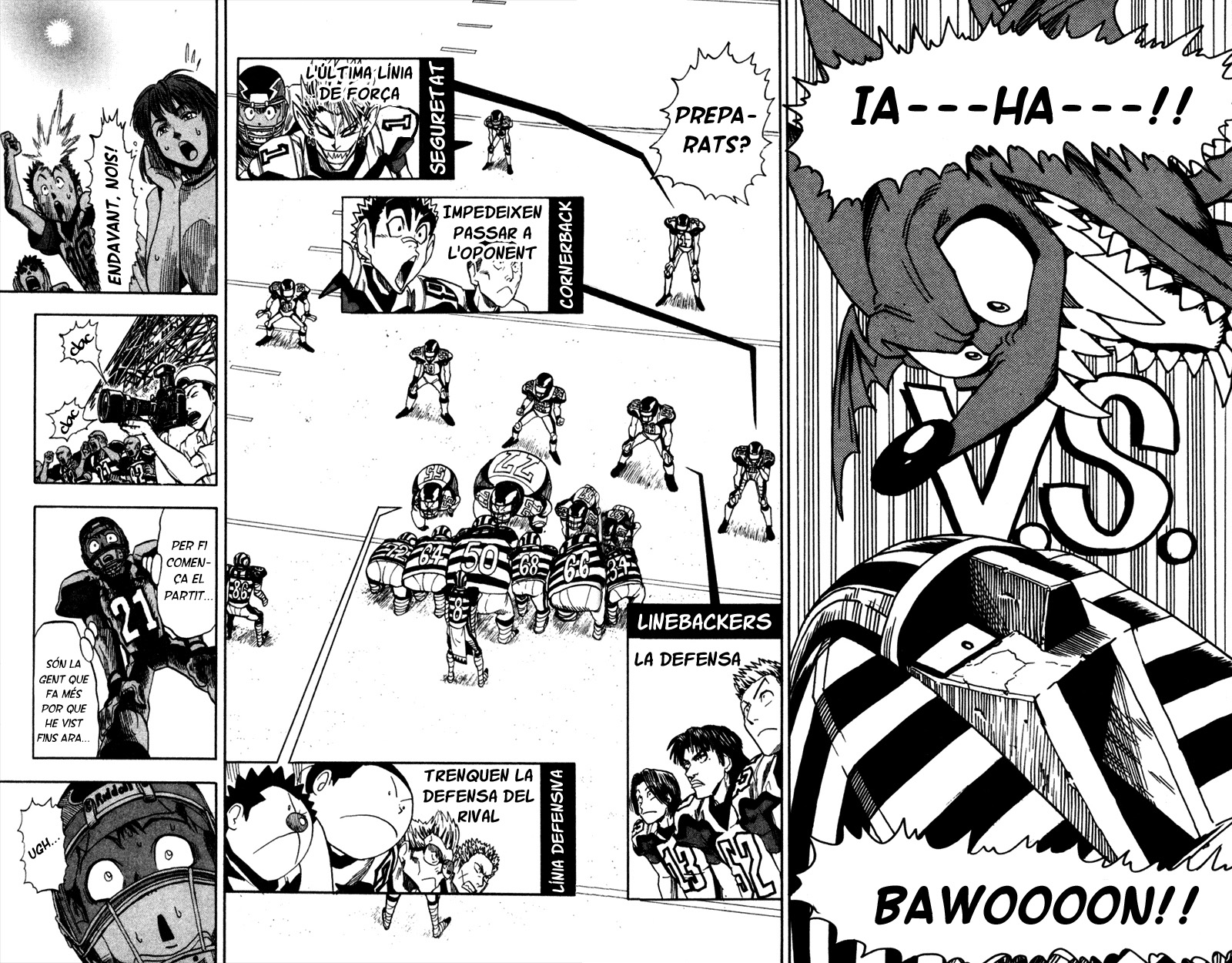 Read Eyeshield 21 CAT Manga Online
