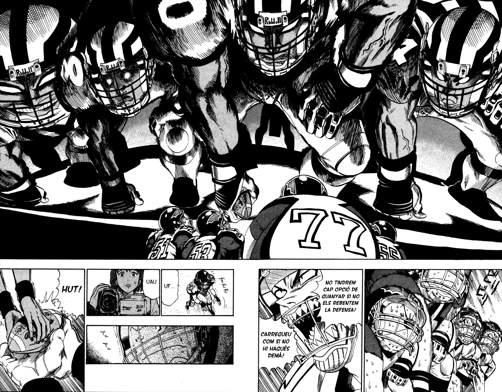 Read Eyeshield 21 CAT Manga Online