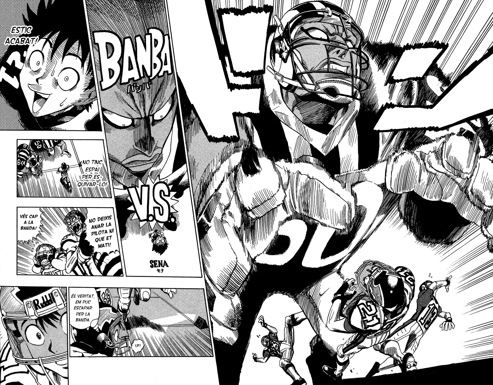 Read Eyeshield 21 CAT Manga Online