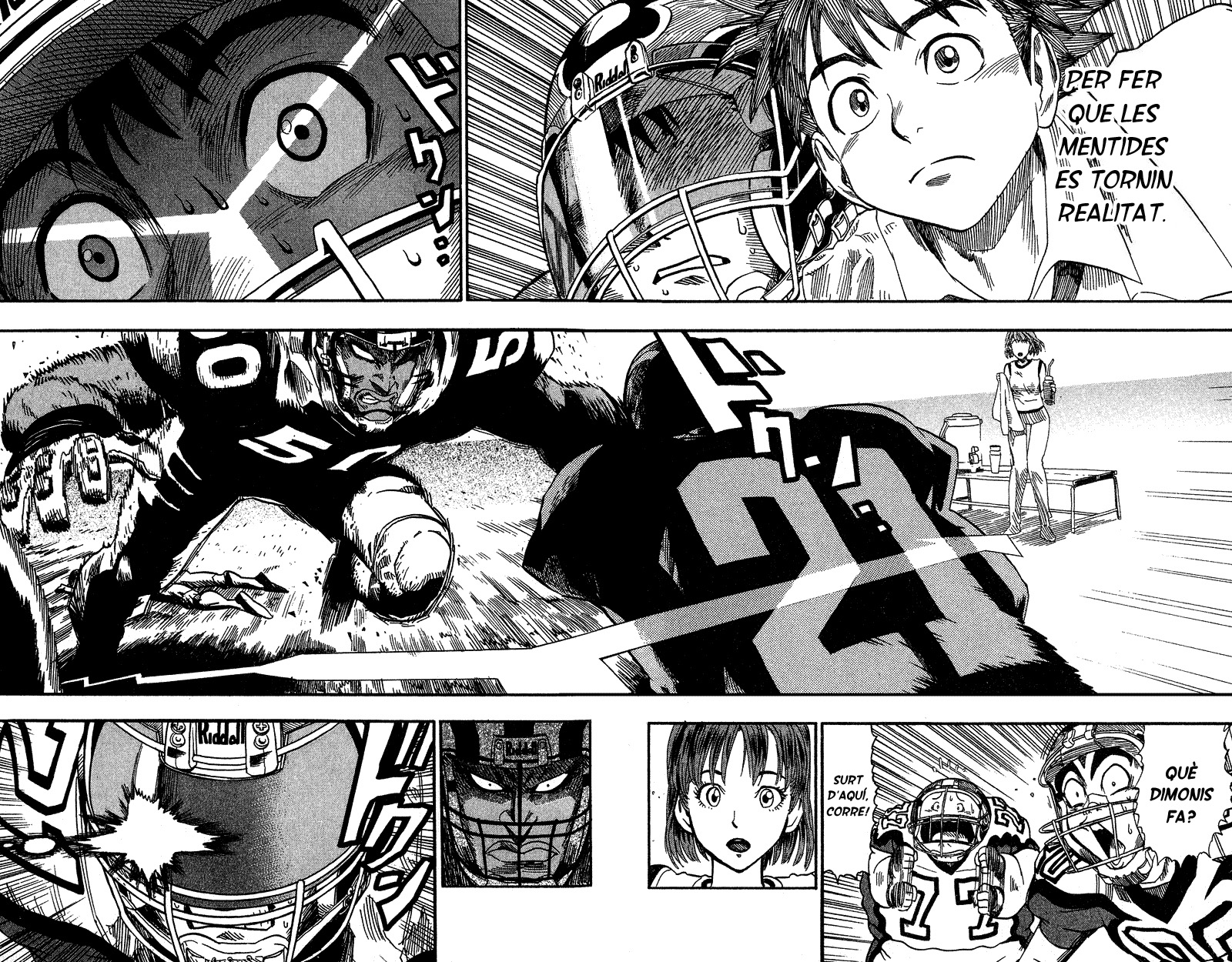 Read Eyeshield 21 CAT Manga Online