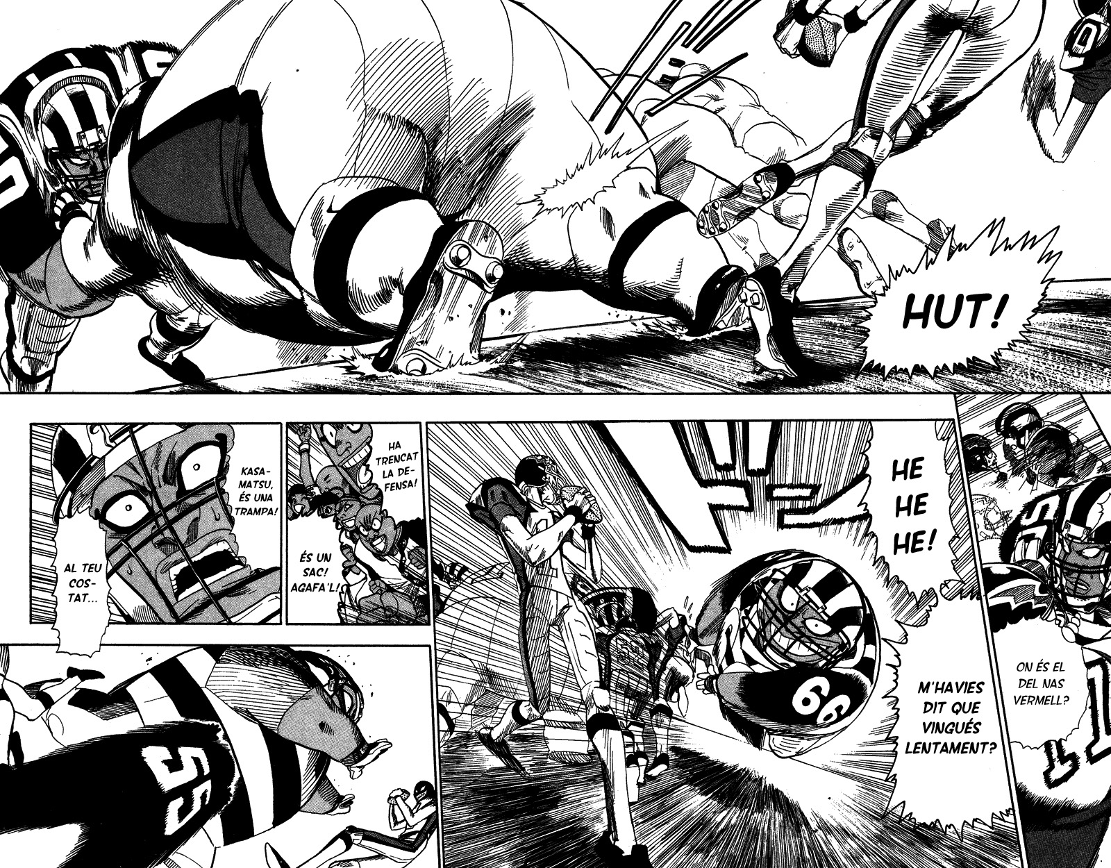 Read Eyeshield 21 CAT Manga Online