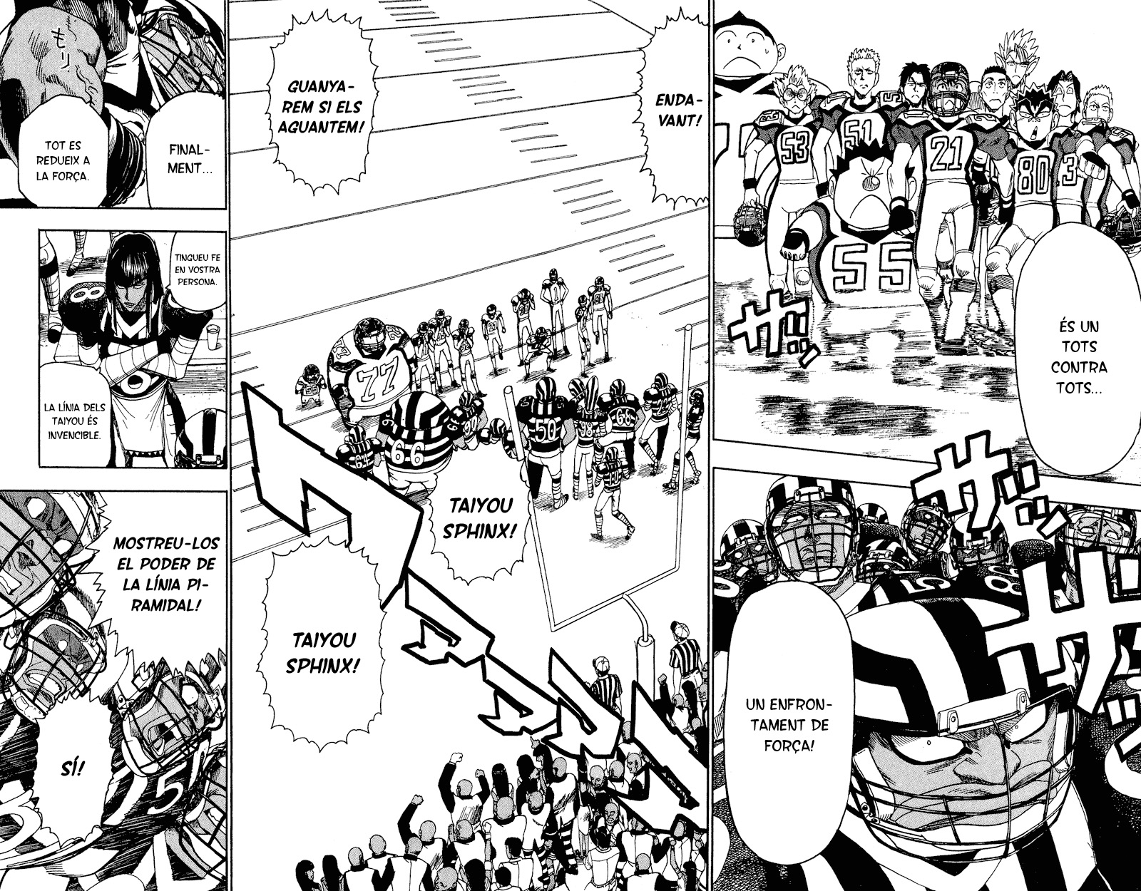 Read Eyeshield 21 CAT Manga Online
