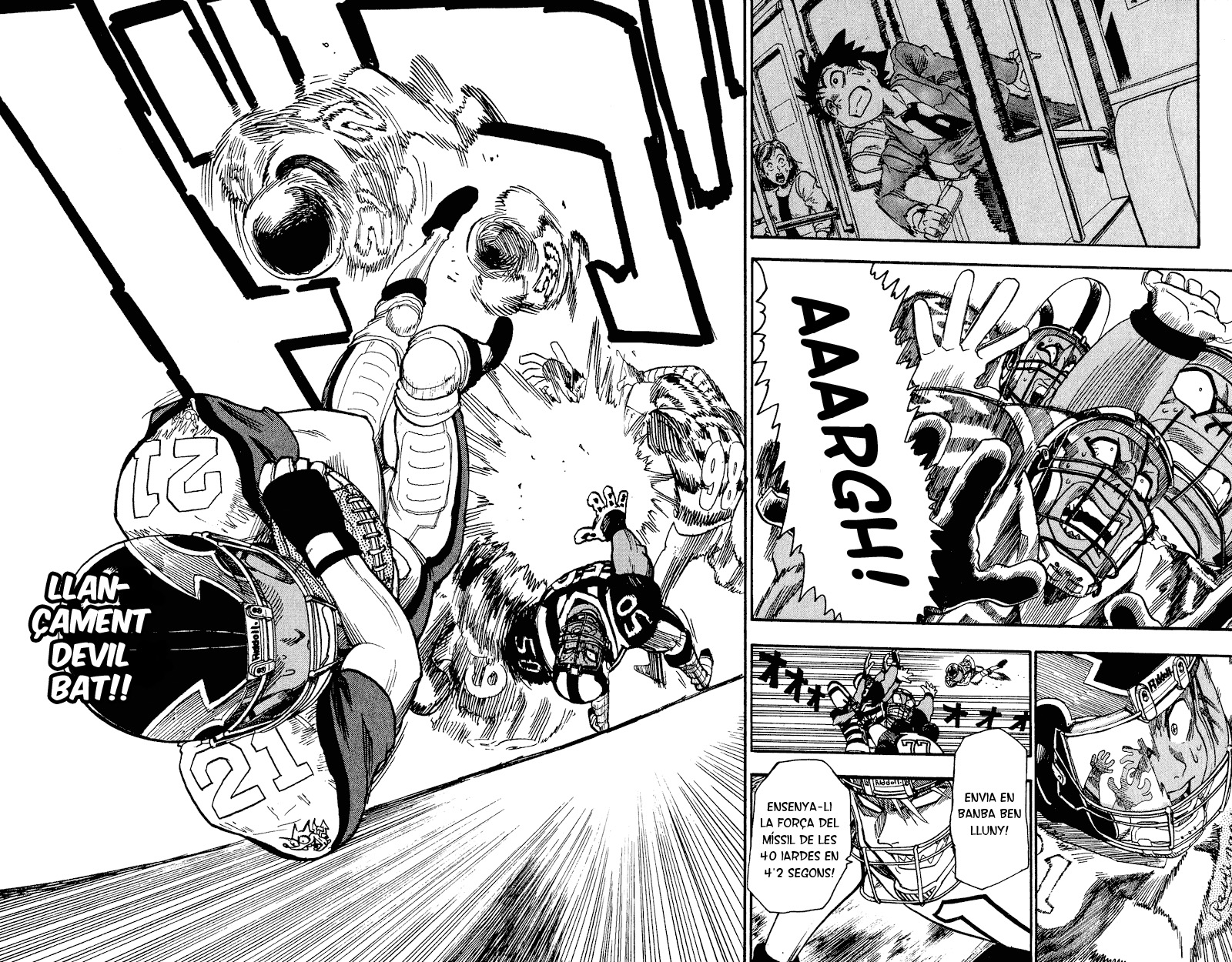 Read Eyeshield 21 CAT Manga Online