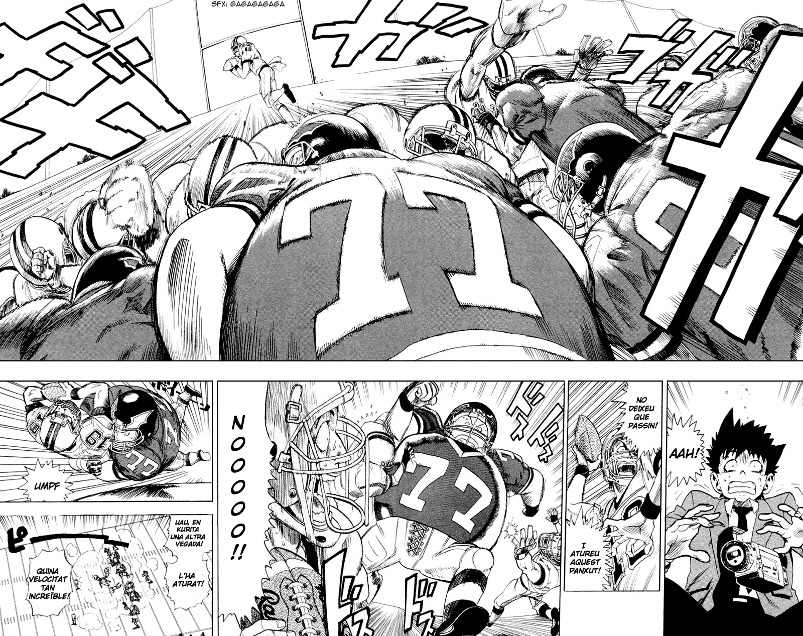 Read Eyeshield 21 CAT Manga Online